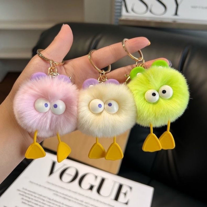 Cute Plush Character Keychain Set Kalsten