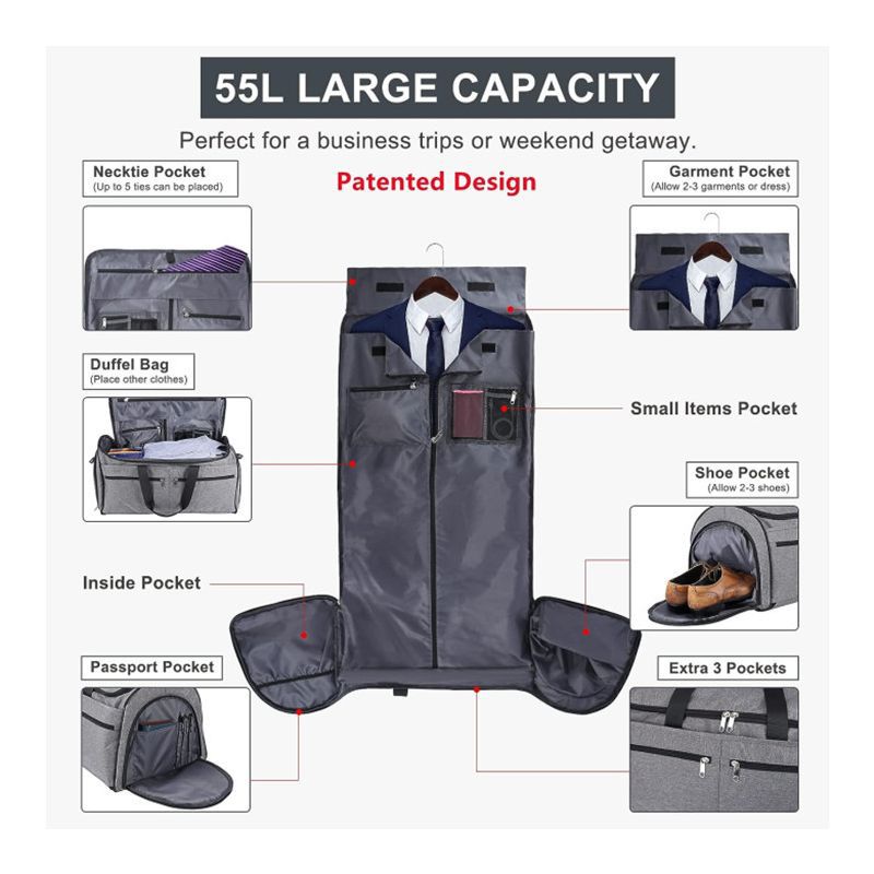 Large Capacity Travel Duffle Bag Kalsten