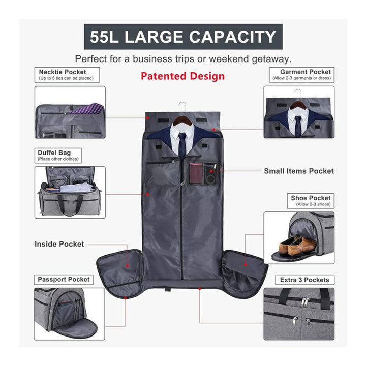 Large Capacity Travel Duffle Bag Kalsten