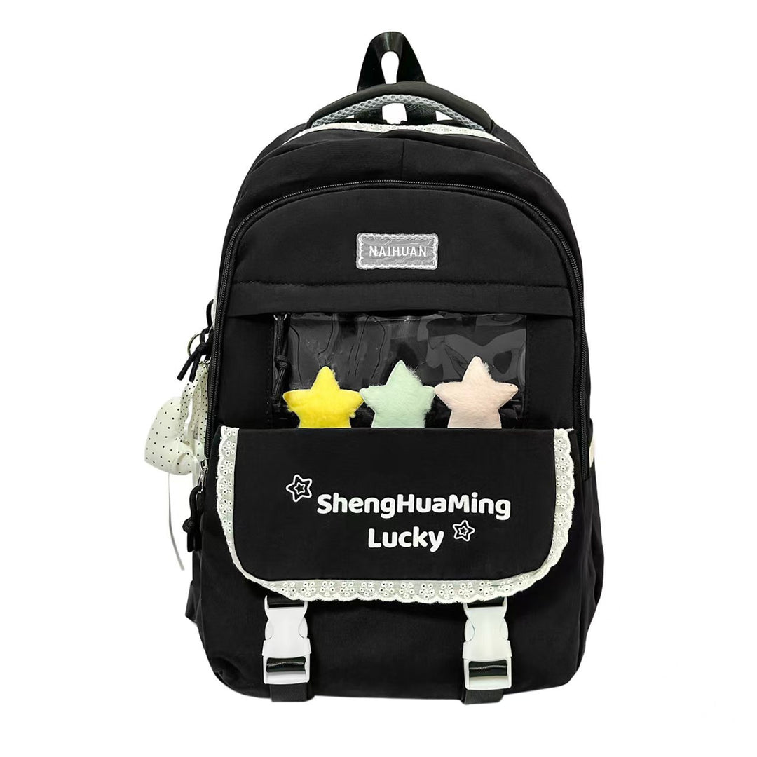 Playful Star-Embellished Backpack Kalsten