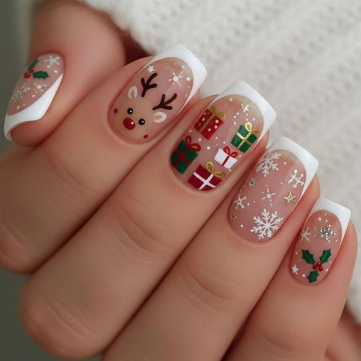 Festive Themed 3D Holiday Nail Art Set Kalsten