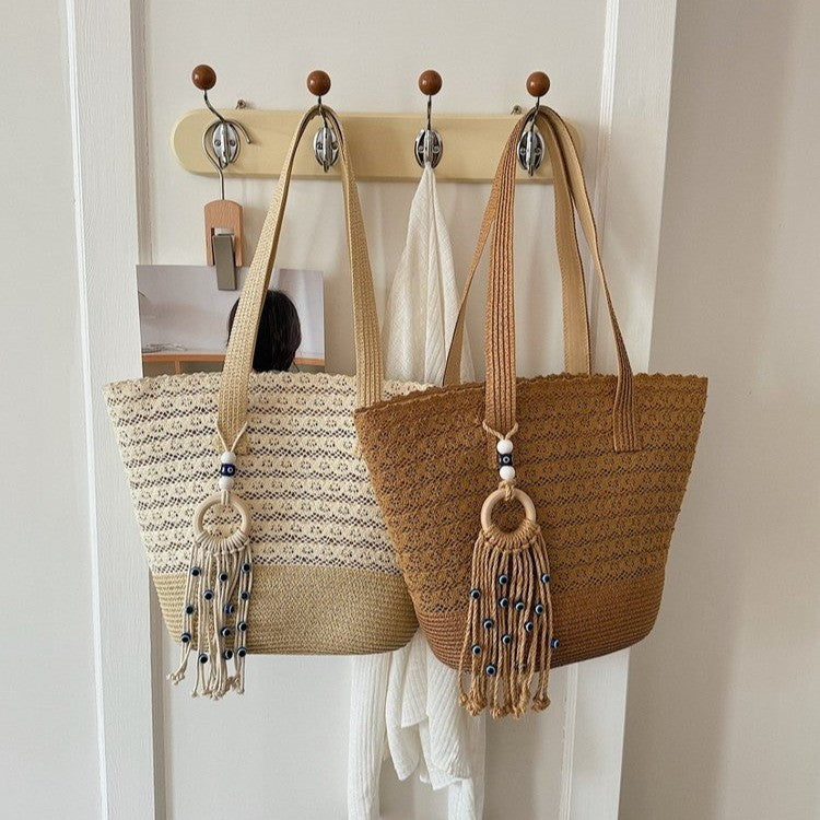 Handcrafted ven Beach Tote Kalsten