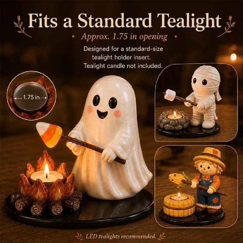 Whimsical Ghost Candle Holder Kalsten