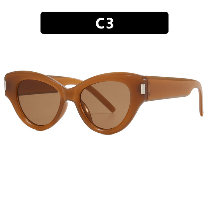 Ladies stylish Cat-Eye sunglasses with transparent frame Kalsten