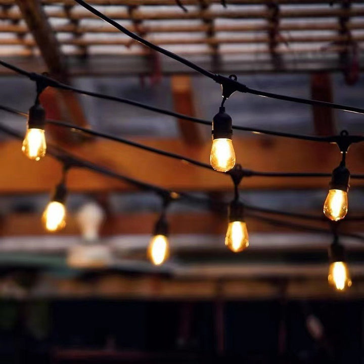 Vintage LED Filament Globe String Lights Outdoor Patio Bulb Garland Kalsten