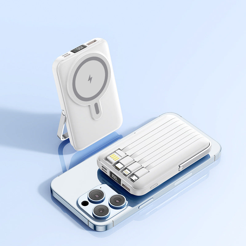 Portable power bank with Magsafe technology by Kalsten