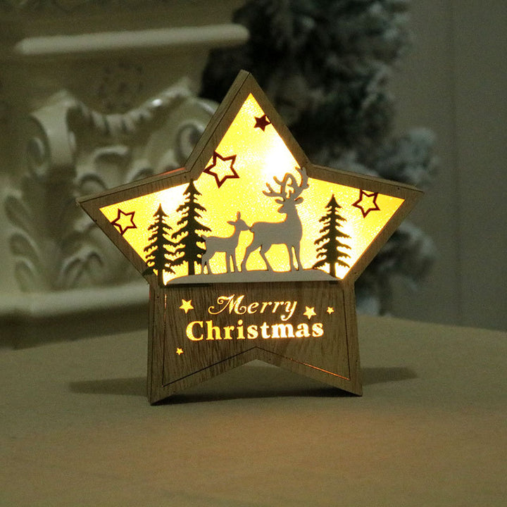 Illuminated Star-Shaped Christmas Decoration Kalsten