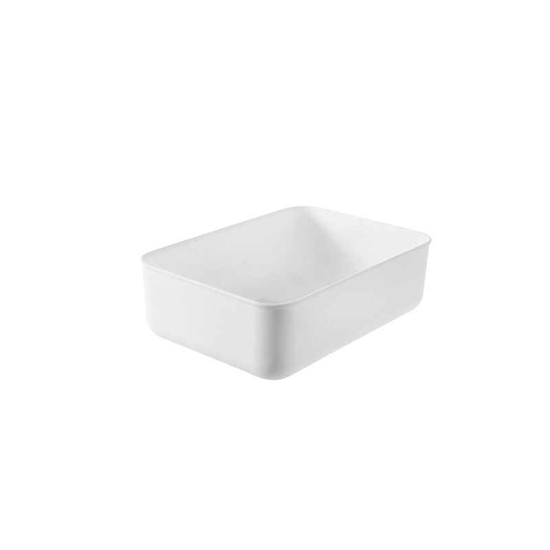Multifunctional storage bowl made of sturdy plastic for drawers and shelves