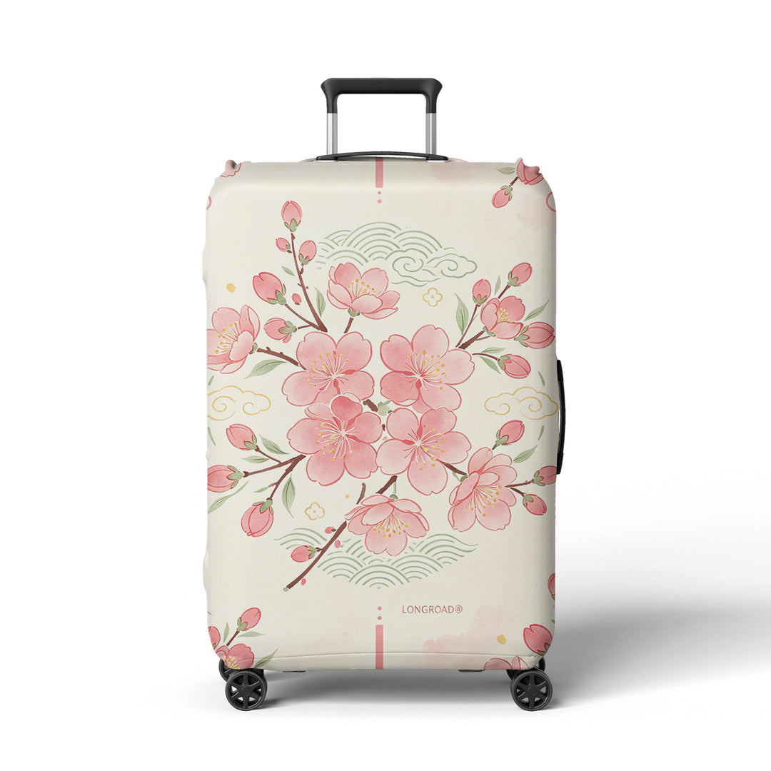 Women Hard Shell Suitcase in Elegant Bamboo Design Kalsten