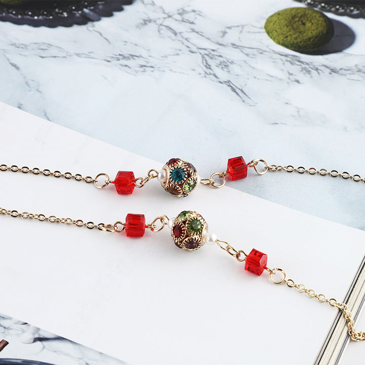 Elegant Beaded Jewelry Chain Kalsten