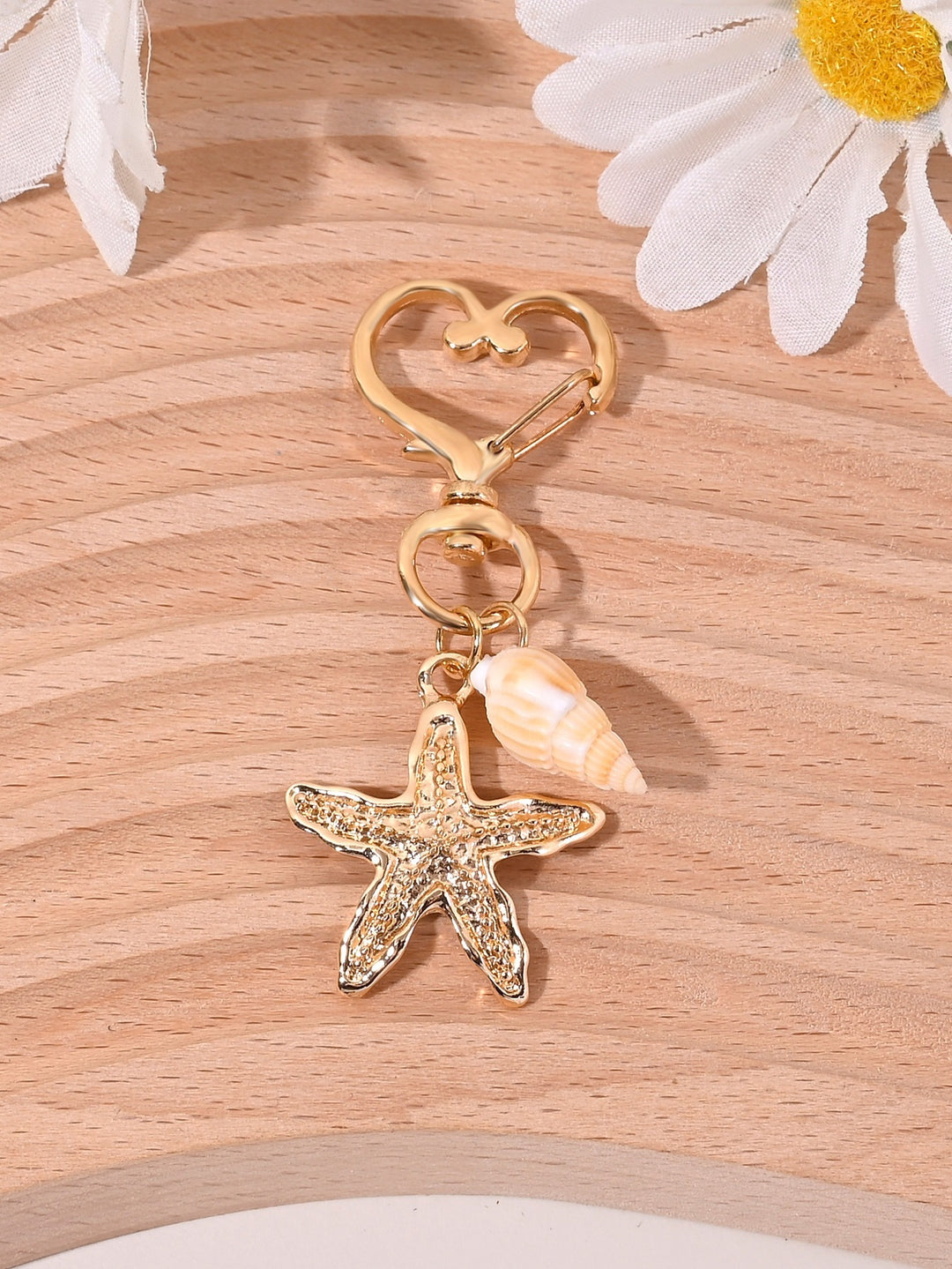 Keychain with Maritime Star Motif Kalsten