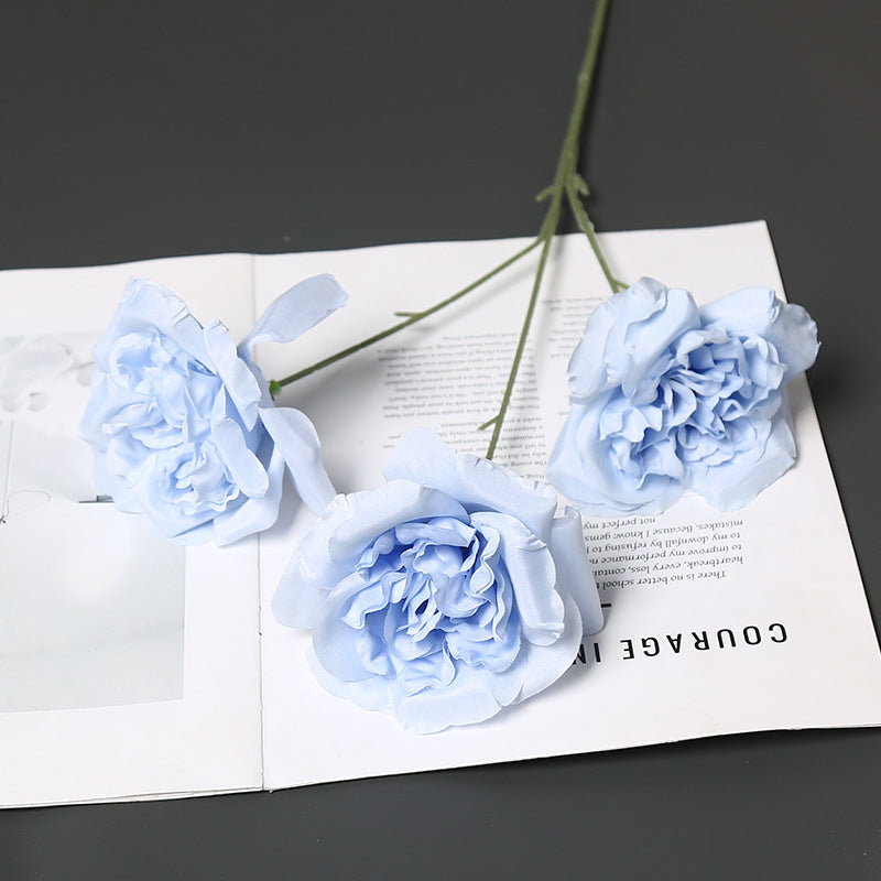 Elegant Faux Peony Stem for Home Decor Display