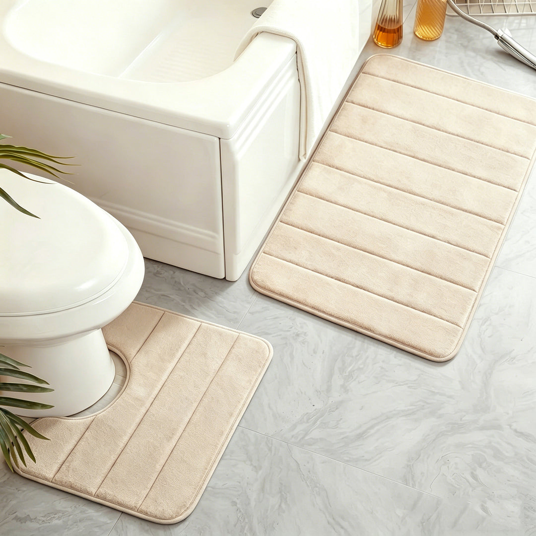 Bathroom Mat Set Kalsten