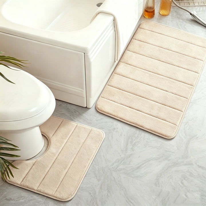 Bathroom Mat Set Kalsten