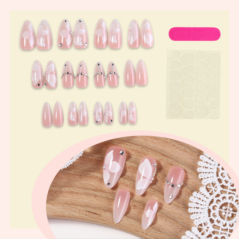 Artistic 3D Butterfly Press-On Nail Art Set Kalsten