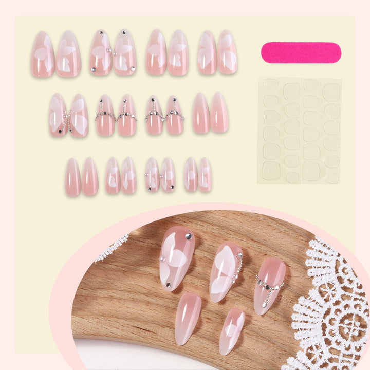 Artistic 3D Butterfly Press-On Nail Art Set Kalsten