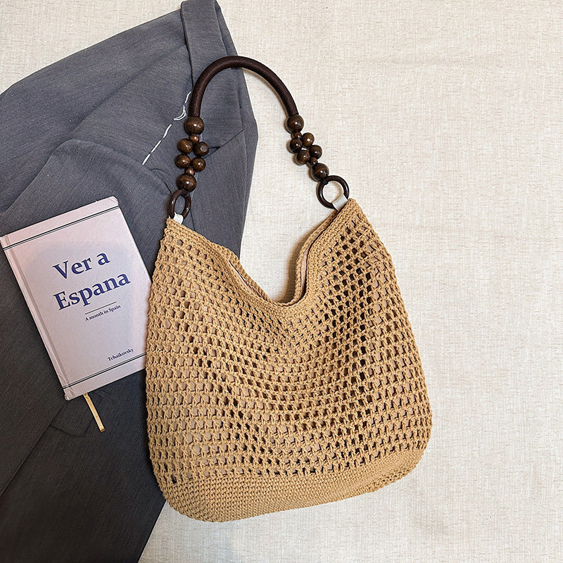 Bohemian Handcrafted Crochet Tote Bag