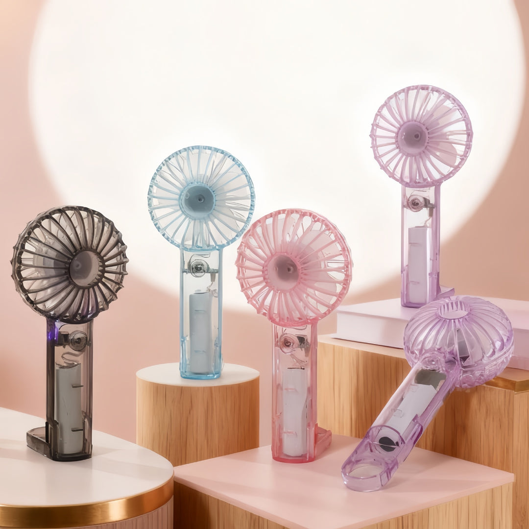 Women Portable Mini Fan with USB Charging Function and Elegant Design Kalsten