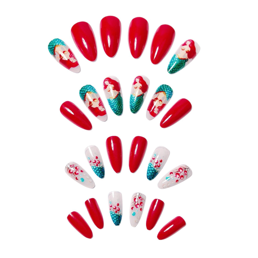 Mermaid Theme Decorative Nail Art Kalsten