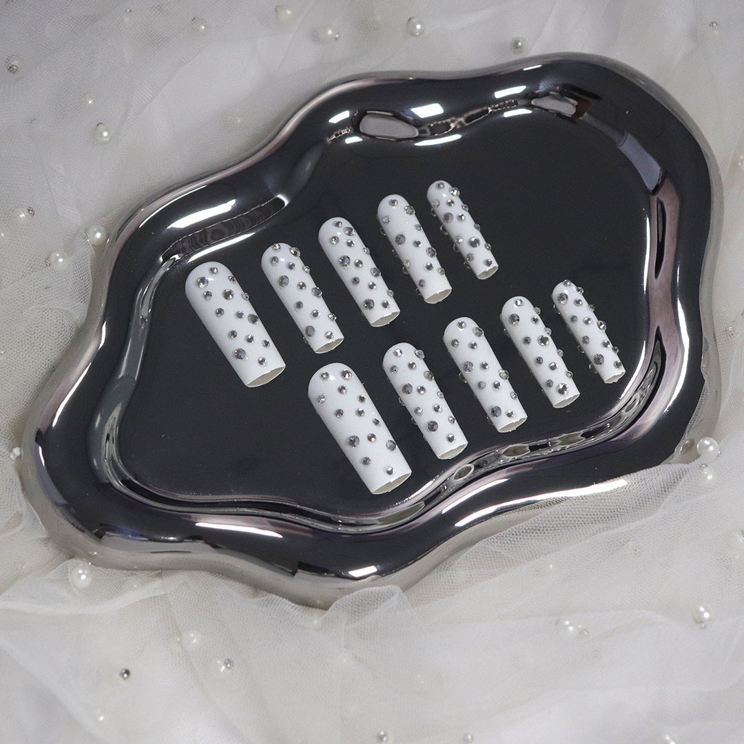 Decorative Rhinestone Nail Tips Kalsten