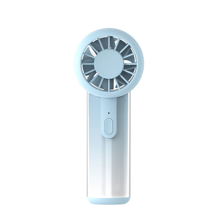 Unisex nano compact portable handheld fan rechargeable via USB with quiet operation and ergonomic grip Kalsten