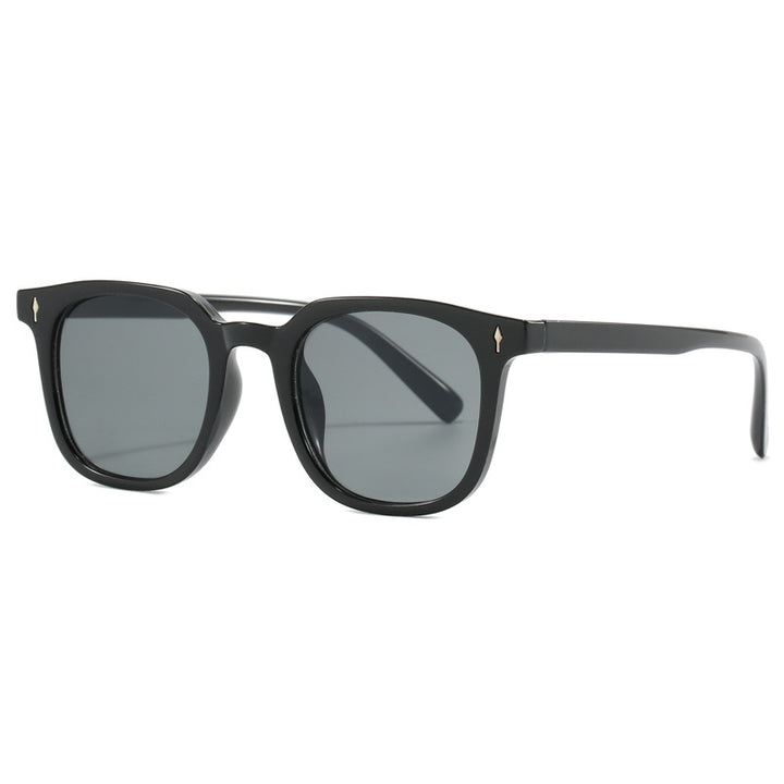 Women's fashionable square sunglasses with durable plastic frame Kalsten