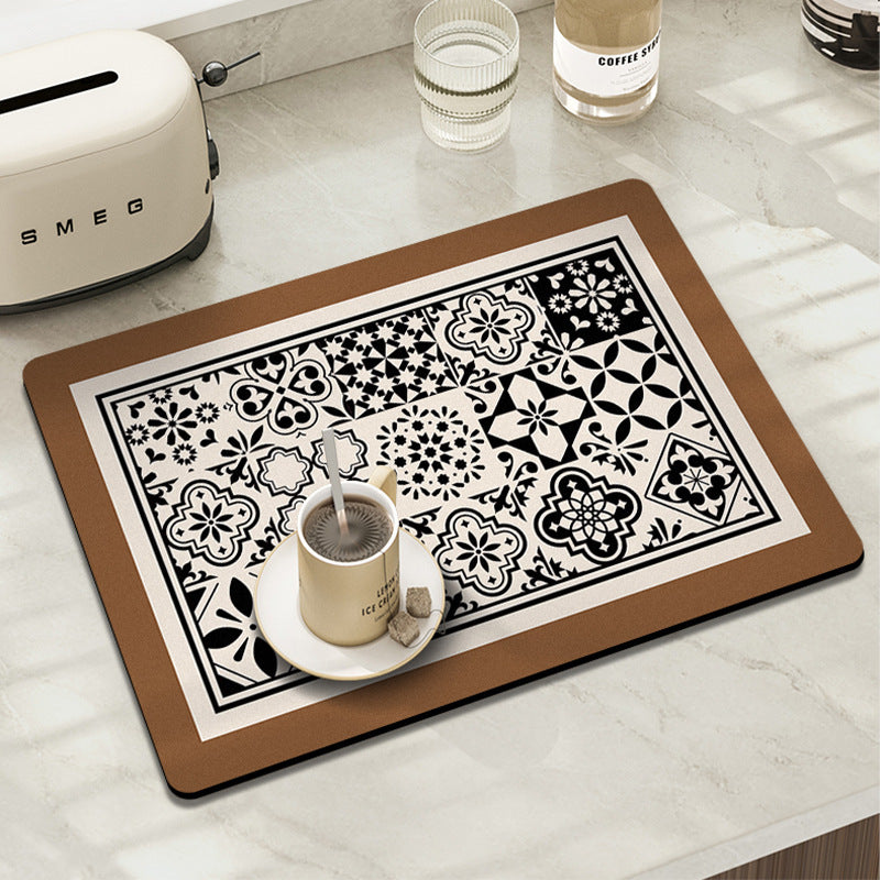Elegant Textured Dining Table Mat