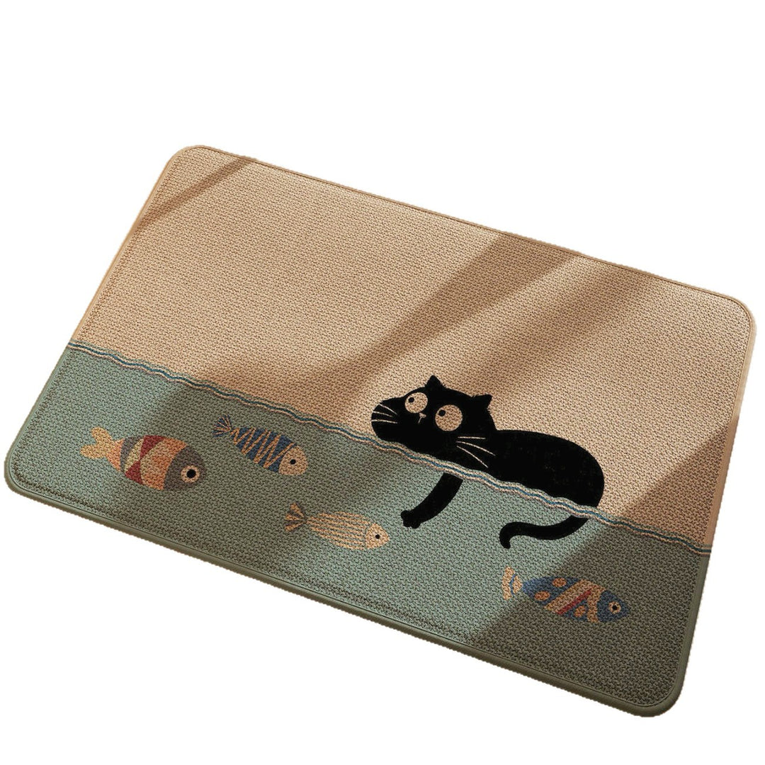 Stylish Non-Slip Bathroom Rug Kalsten