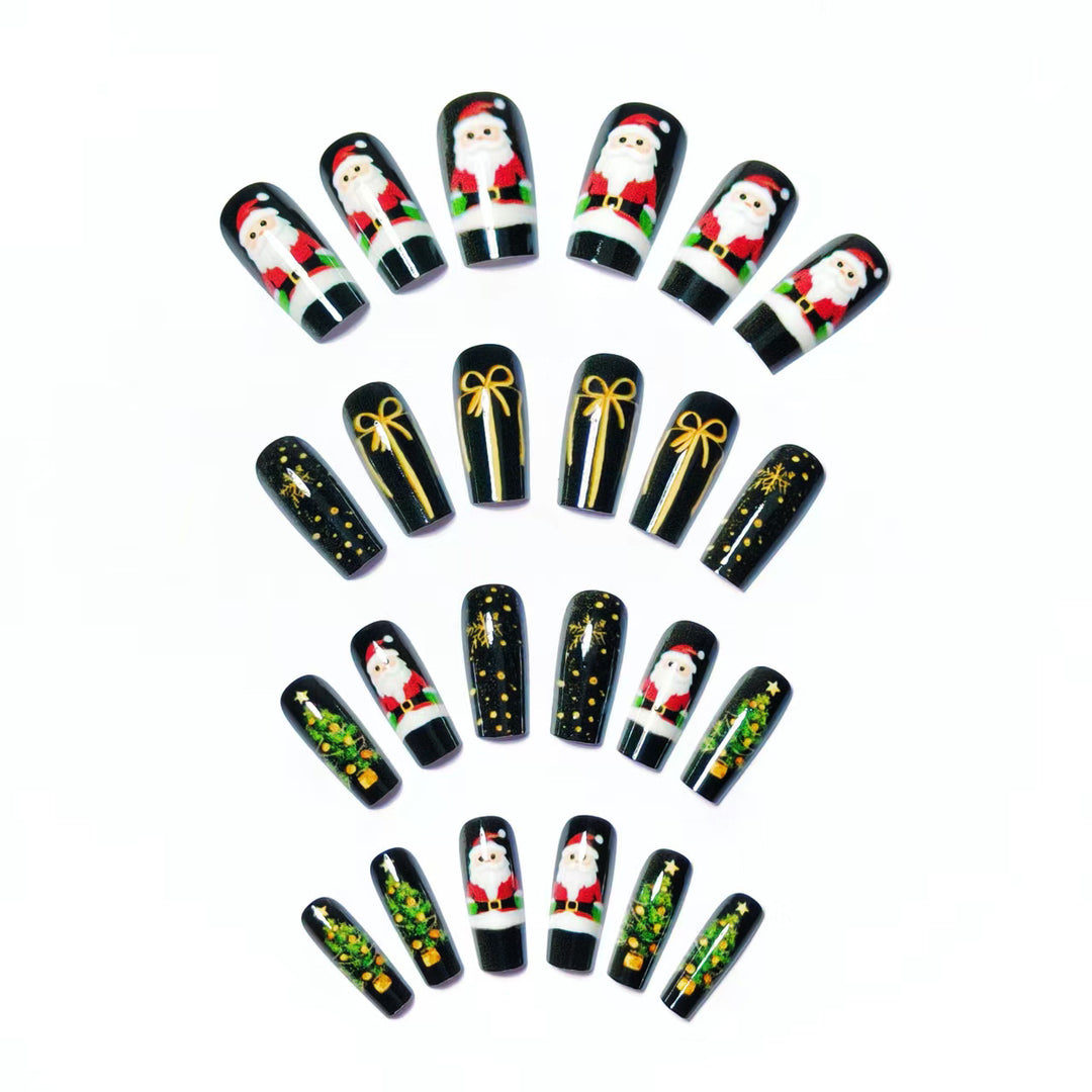 Holiday-Themed 3D Decorative Nail Art Kalsten