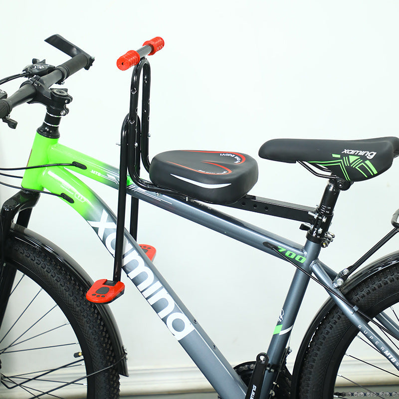 adjustable padded child bicycle passenger seat with safety armrest Kalsten