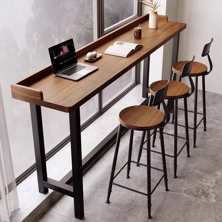 High-quality bar table with integrated storage Kalsten