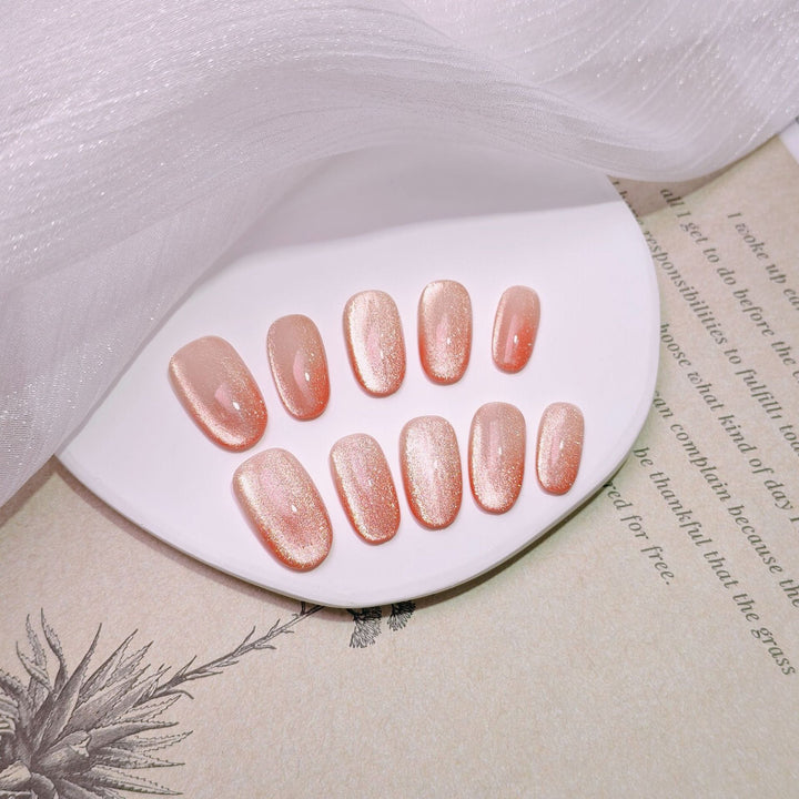 Elegant French Tip Press-On Nails Kalsten