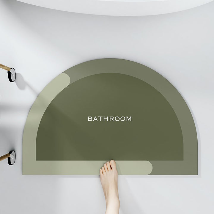 Contemporary Abstract Bathroom Mat Kalsten