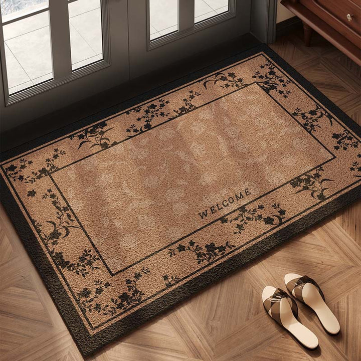 Checkerboard Pattern Welcome Mat Kalsten