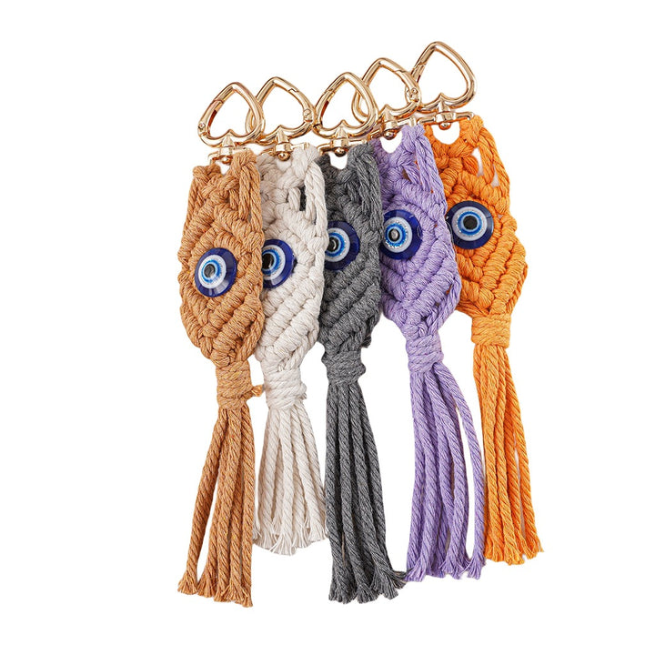 Decorative Macrame Keychain Holder Kalsten