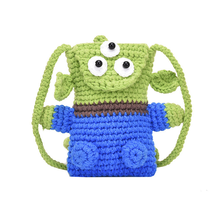 Crochet Character Mini Backpack