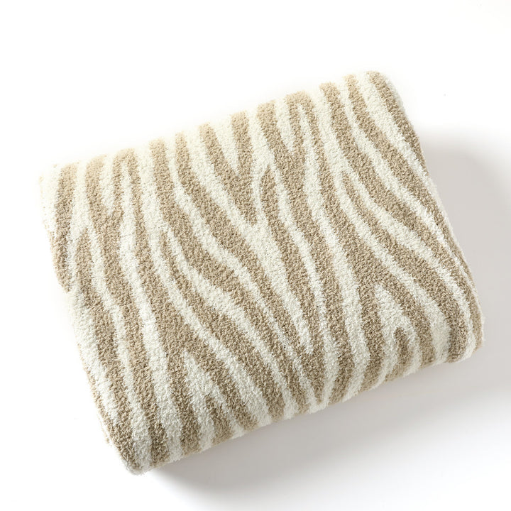 Cozy Knitted Throw Blanket Kalsten