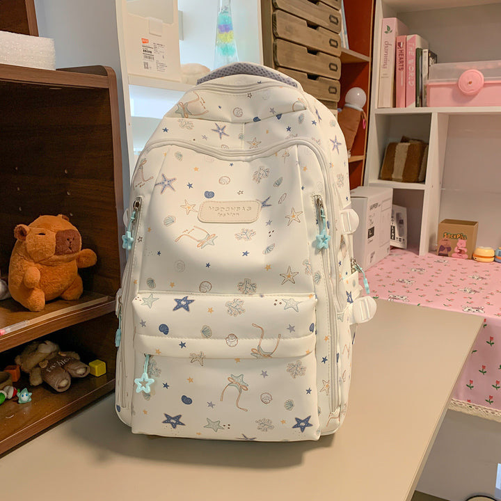 Playful Nautical-Themed Backpack Kalsten