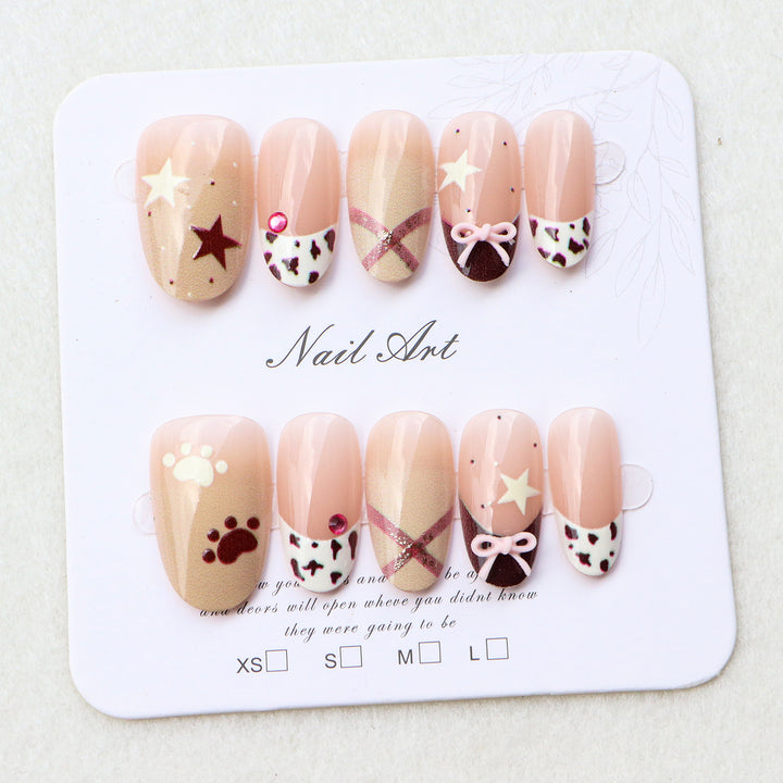 Decorative Themed Press-On Nails