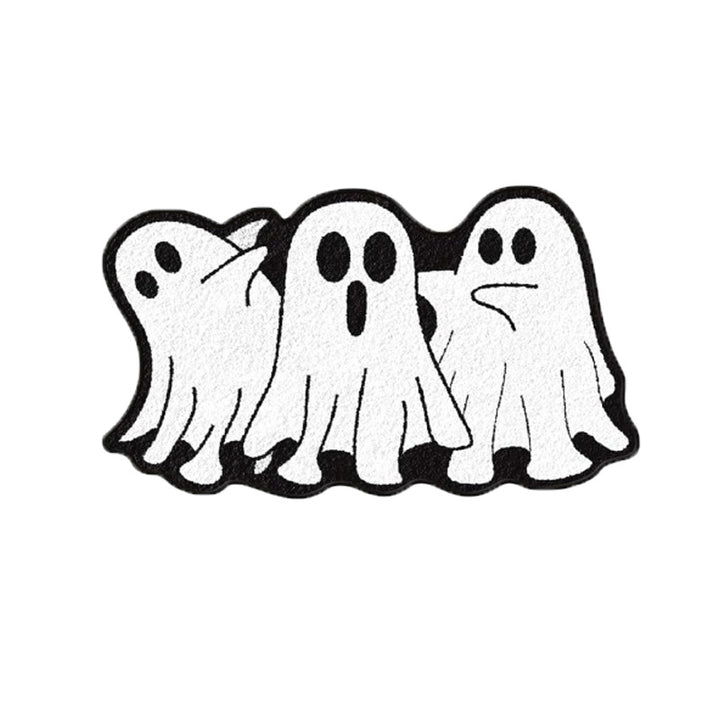 Ghost-Themed Bath Mat