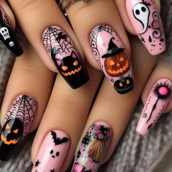 Creative and festive artificial nail set Kalsten