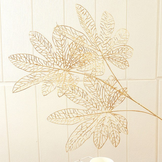 Decorative Golden Coin Branch Arrangement