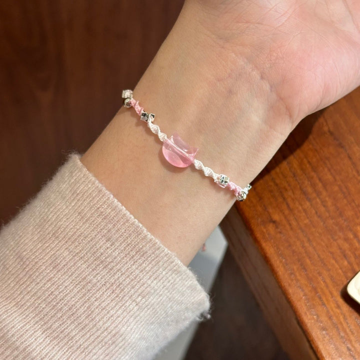 Adjustable Cat-Themed Charm Bracelet Kalsten