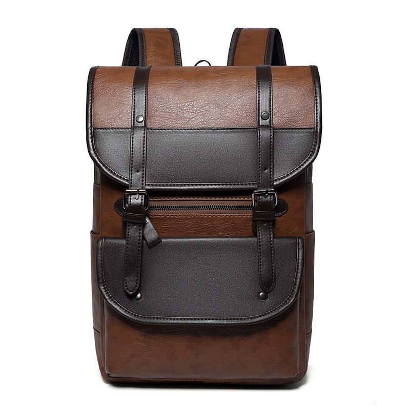 Premium Leather Laptop Backpack Kalsten