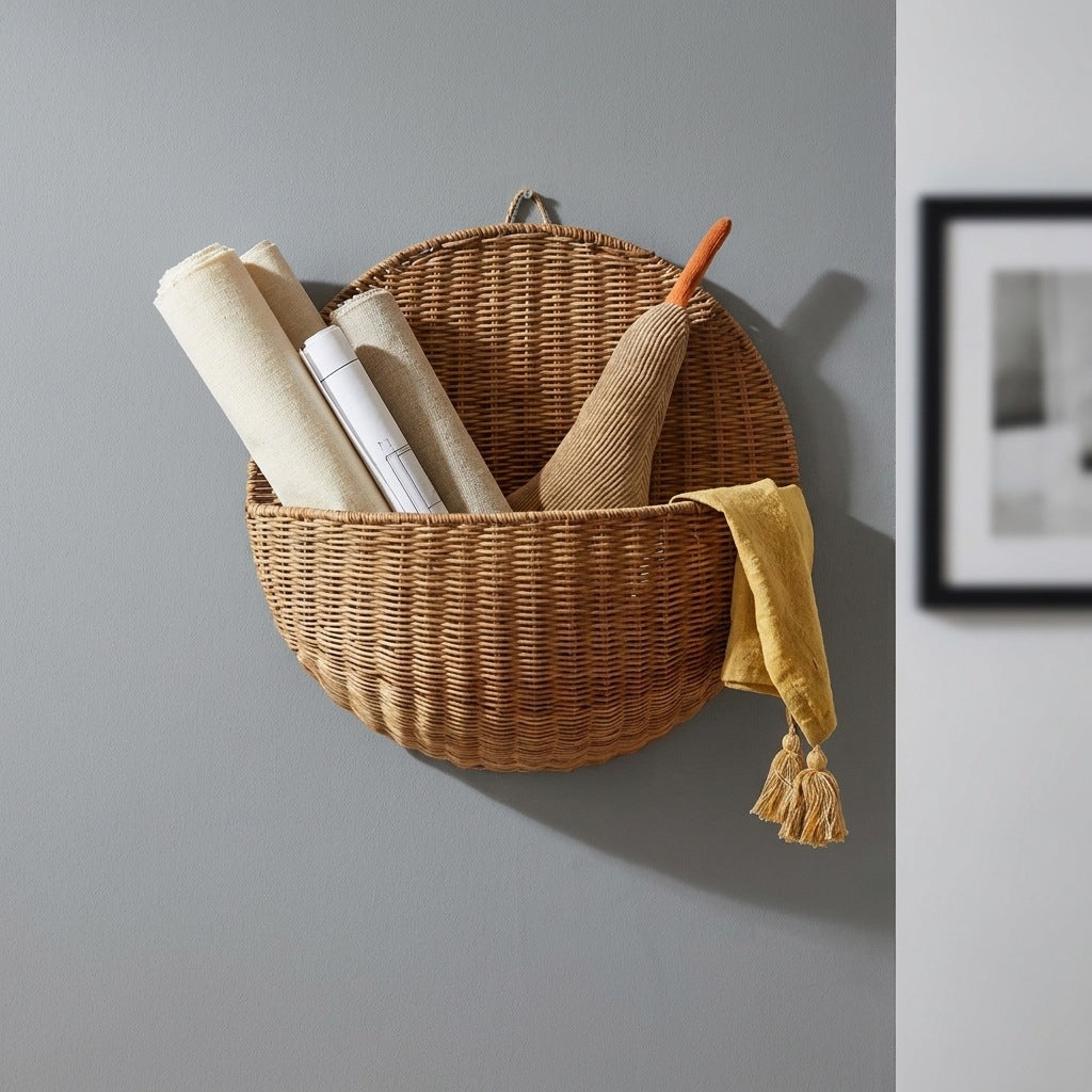 Wall basket for stylish storage Kalsten