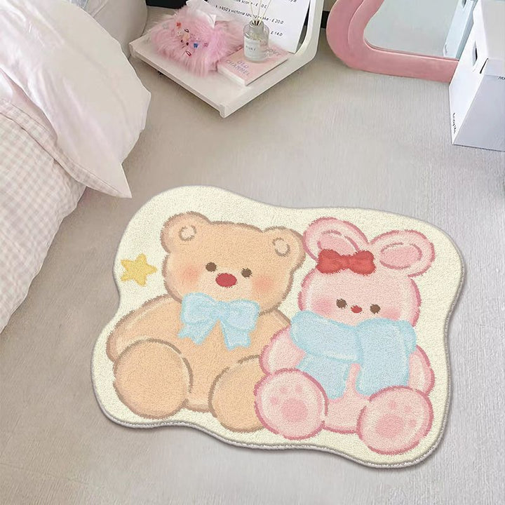 Adorable Cartoon Bear Area Rug Kalsten