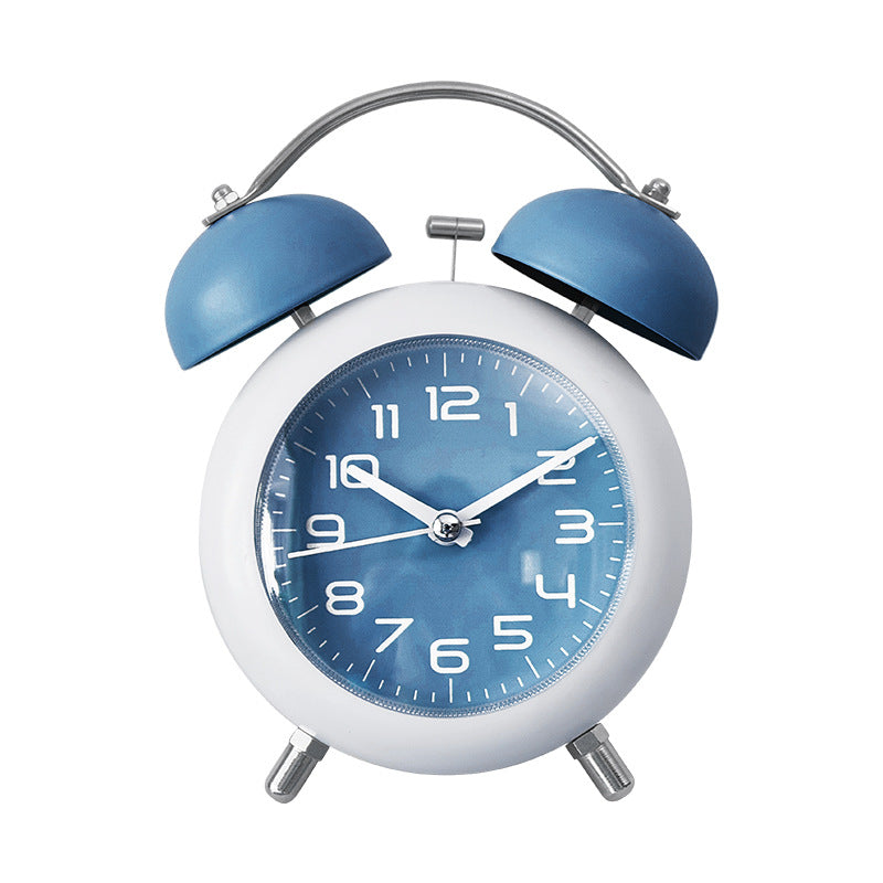 Elegant analog alarm clock with double bells and large dial Kalsten