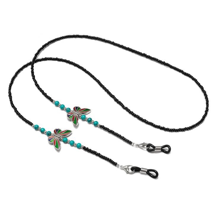 Decorative Eyewear Chain with Butterfly Accents Kalsten