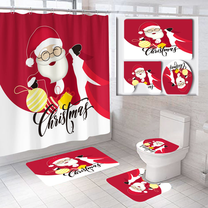 Festive Christmas Bathroom Set Kalsten
