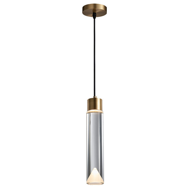 Elegant Cylindrical Pendant Light